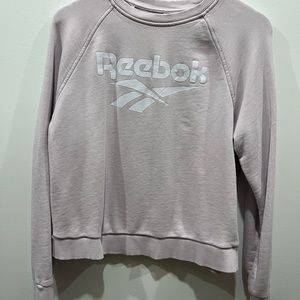 REEBOK WOMENS PINK SWEATSHIRT